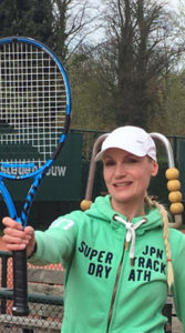 Eindhoven Tennisles trainer Annelies Hoek